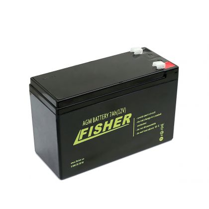AGM акумулятор 12V 7Ah Fisher по лучшей цене - 0 грн