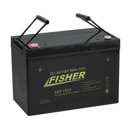 Гелевий акумулятор 12V 90Ah Fisher по лучшей цене - 0 грн