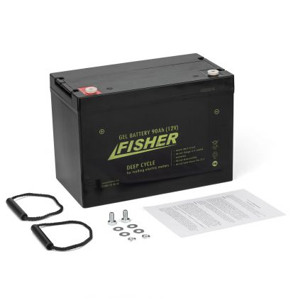 Гелевий акумулятор 12V 90Ah Fisher по лучшей цене - 0 грн