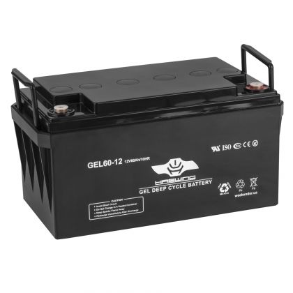 Гелевий акумулятор 12V 60Ah Haswing по лучшей цене - 0 грн