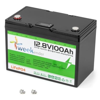Літій-ферумний акумулятор Weekender LIFEPO4 12V100Ah FT12100 W по лучшей цене - 0 грн