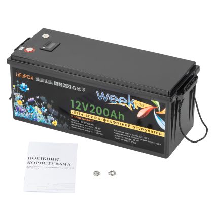 Літій-ферумний акумулятор Weekender LIFEPO4 12V200Ah FT12200 по лучшей цене - 0 грн